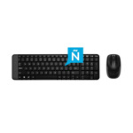 Kit Teclado + Mouse Inalambrico Logitech Mk220 Usb Wifi Gtia