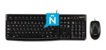 Kit Teclado Y Mouse Logitech Mk120 Usb Combo Multimedia Slim