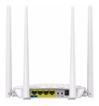 Router Wi-fi Kanji Kjn-rout4a01 4 Antenas Color Blanco
