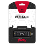 Disco solido interno Kingston - SSD 4000GB Fury Renegade con difusor de calor
