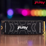 Disco solido interno Kingston - SSD 4000GB Fury Renegade con difusor de calor