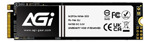 Disco Solido Interno Ssd Agi 256gb M.2 2280 Pcie Gen3x4