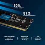Memoria Ram Crucial Sodimm 16gb Ddr5 4800mhz Notebook