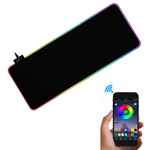 Mouse Pad Rgb Con Bluetooth 80 X 30cm Antideslizante - NEGRO