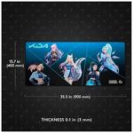 MOUSE PAD GAMER G840 XL KDA