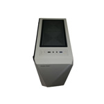 Gabinete Rgb Gamer Power Train Blanco Soporte 4 Ventiladores