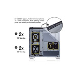 Gabinete Corsair Crystal 570x Rgb Mid-tower Color Blanco