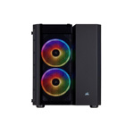 Gabinete Corsair Micro-atx Crystal Series 280x Rgb Negro