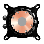 Water Cooler CPU EVGA CLCx 240mm 2 Fan 120mm ARGB Intel AMD
