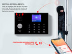 Kit Alarma Domiciliaria Gadnic Inalámbrica GSM Con Pantalla LED