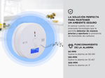 Sensor de Alarma Detector de Monóxido de Carbono Gadnic SMC2