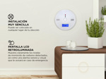 Sensor de Alarma Detector de Monóxido de Carbono Gadnic SMC2