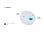 Sensor de Alarma Detector de Monóxido de Carbono Gadnic SMC2