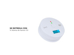 Sensor de Alarma Detector de Monóxido de Carbono Gadnic SMC2