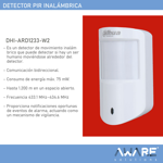 Kit Alarma Dahua Inalámbrico PIR Puerta c/Sirena Interior