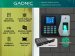 Reloj Control Horario Gadnic C2600 Biometrico Huella Digital