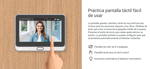 Portero Eléctrico Inalám. Ezviz Dp2 Cámara Visor Wifi 1080p