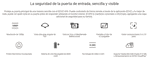 Timbre Con Mirilla Ezviz Pantalla C/ Sensor HP4 1080p 4.3