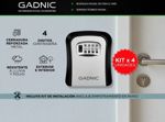 4x Caja Fuerte Para Llaves GADNIC E1