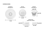 Kit Alarma Ip Wifi Ezviz Inalámbrico