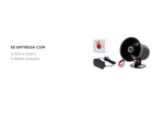 Alarma Sirena Boton De Panico Gadnic De Interior