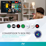 Convertidor Smart TV Box 1 GB Ram + Control Remoto T1PRO Android IOS 4k Netflix Amazon HBO Disney