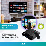 Convertidor Smart TV Box 1 GB Ram + Teclado + Control Remoto T1PRO Android IOS 4k
