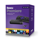 ROKU PREMIERE 3920R STREAMING MEDIA PLAYER 4K NETFLIX YOUTUBE DISNEY HDMI CONTROL