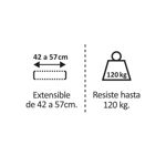 Carrito Soporte Heladera Freezer Lavarropas Extensible