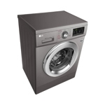 LAVARROPAS LG WM8516EE6 FRONTAL - SILVER 85KG 1400RPM INVERTER DIRECT DRIVE