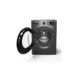 Lavarropas Whirlpool Carga Frontal 9kg Titanium Gris Oscuro WNQ90ASDNA