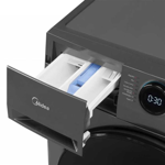 Lavasecarropas Midea Inverter Smart 12 Kg Titanium Wifi MF200D120B/T-A1