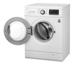 Lavarropas Automático LG Wm8516 Inverter Blue White 8.5kg
