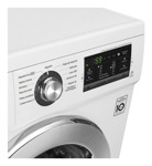 Lavarropas Automático LG Wm8516 Inverter Blue White 8.5kg