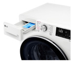 Lavarropas LG Inverter Vivace 8.5kg White Color Blanco