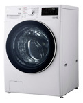 Lavarropas LG Inverter Vivace 8.5kg White Color Blanco