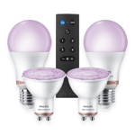 Kit De Inicio E27 Color Philips Smart By Wiz Gu10 Control