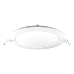 Panel Led para Embutir 12w Redondo Luz Calida Macroled Per12