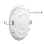 Panel Led para Embutir 12w Redondo Luz Calida Macroled Per12