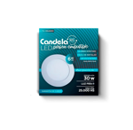 Plafon De Embutir Candela Redondo 6W Luz Fria 6817