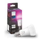 Kit inicio Philips Hue Lámparas LED E27 8w A60 RGB & Switch