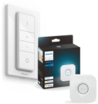 Kit inicio Philips Hue Lámparas LED E27 8w A60 RGB & Switch