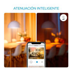 Lampara Globo Led Philips Wiz Wifi Con Filamento Ambar 7W
