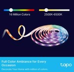 Tira De Luz Led Tp-link Multicolor Tapol930 Regulable 10 Mts