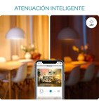 Lámpara inteligente de 60W A60 E27 Frio & Calido Philips Wiz