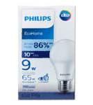 Lampara Led EcoHome Philips LEDBulb 9W E27 6500K Blanco Frio