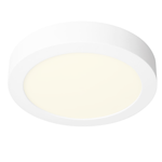 Plafón Led Base Redonda Luz Cálida Candela 24 W  (7263)