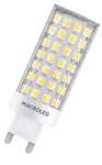 Lampara Led Bipin G9 12w Macroled 220v Blanco Cálido 2700k