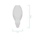 Bulbo Led Magnolia 80w Luz Fria 6500k E40 Ideal para Galpón