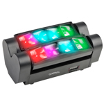 Cabezal Mini De Araña Gadnic LH40RGB de Luz LED